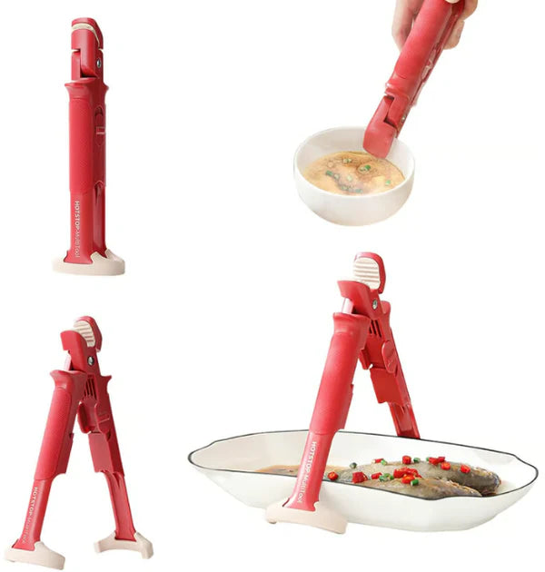 2-in-1 Multi-Purpose Anti-Scalding Hot Bowl Dish Plate Gripper