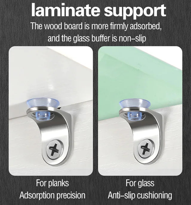 Alloy Board Holder with Suction Cup Base