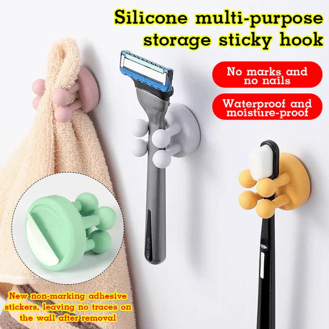 Waterproof Sticky Hook（✨6Pcs/Set）