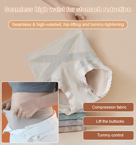 High-waisted Tummy Control Shaping Briefs for Women