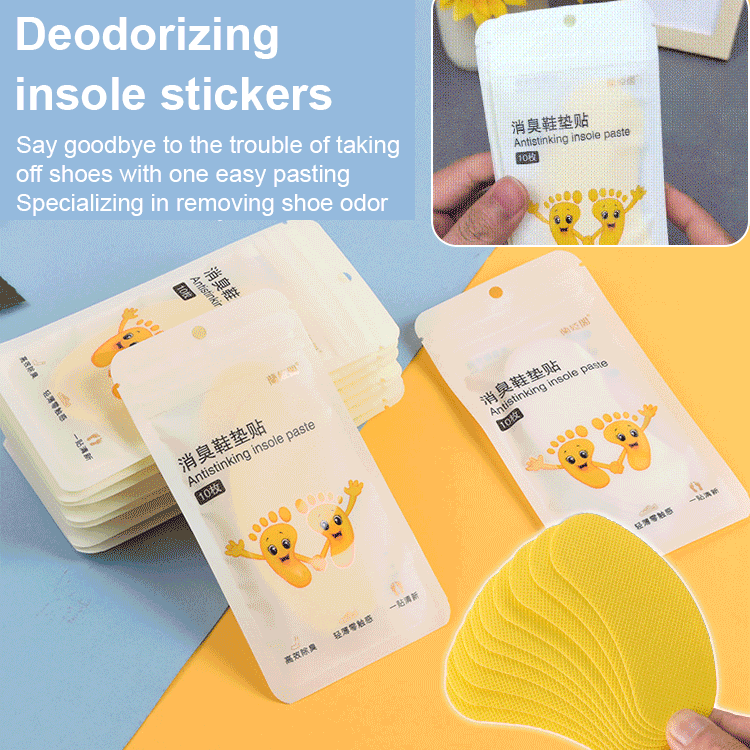 Deodorizing Insole Stickers