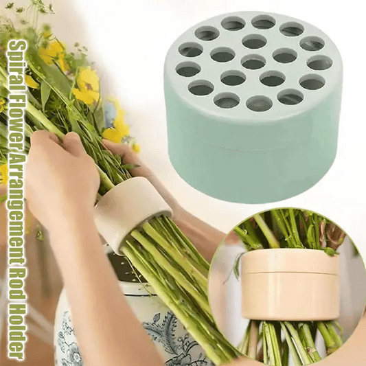 Spiral Flower Pole Bracket