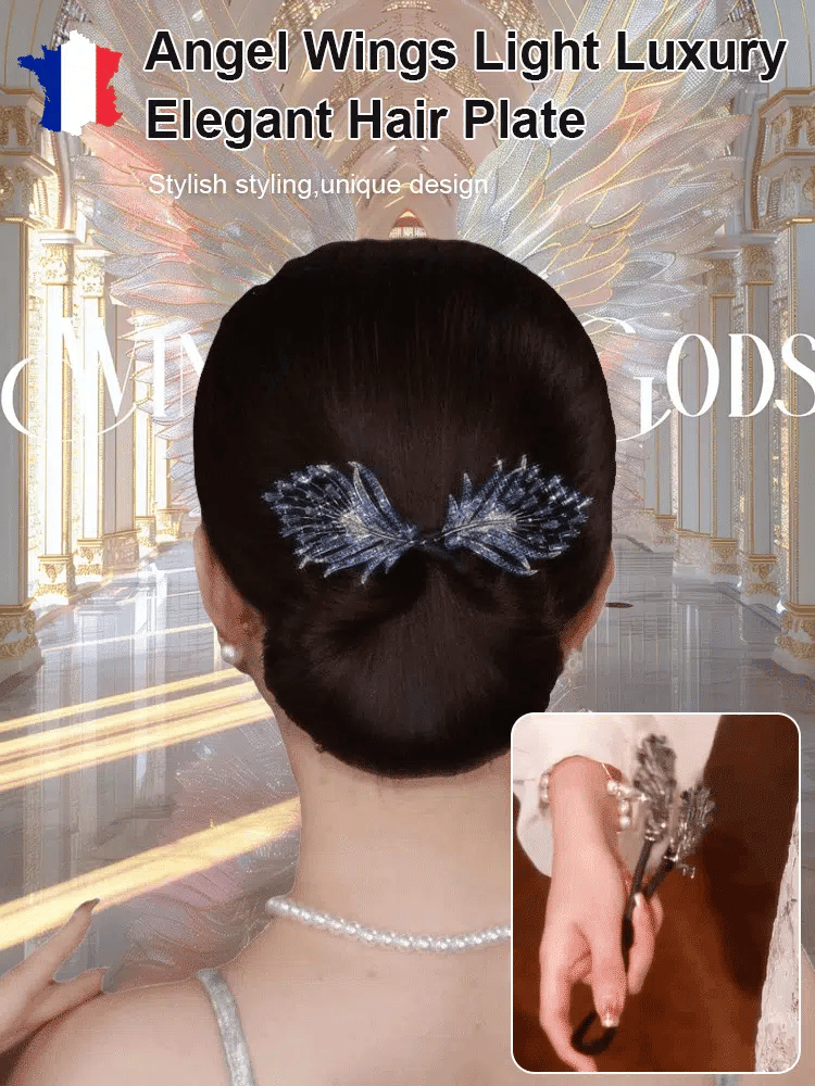 Angel Wings Elegant Hair Bun Maker