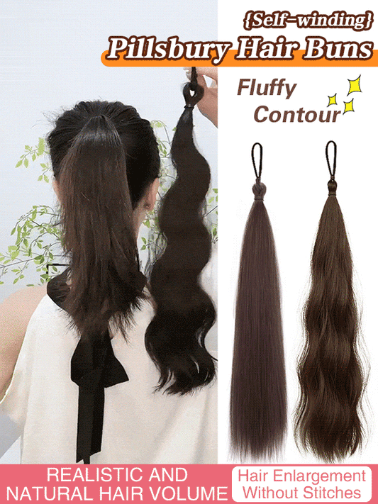 Self winding hair increasing wig bundles