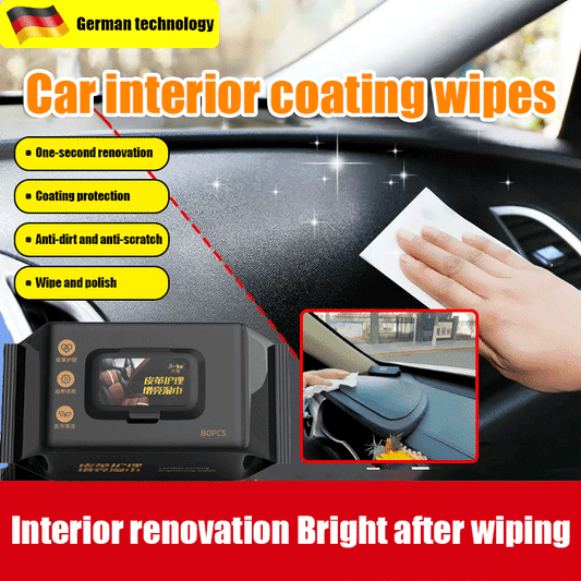 German technology car interior coating wipes