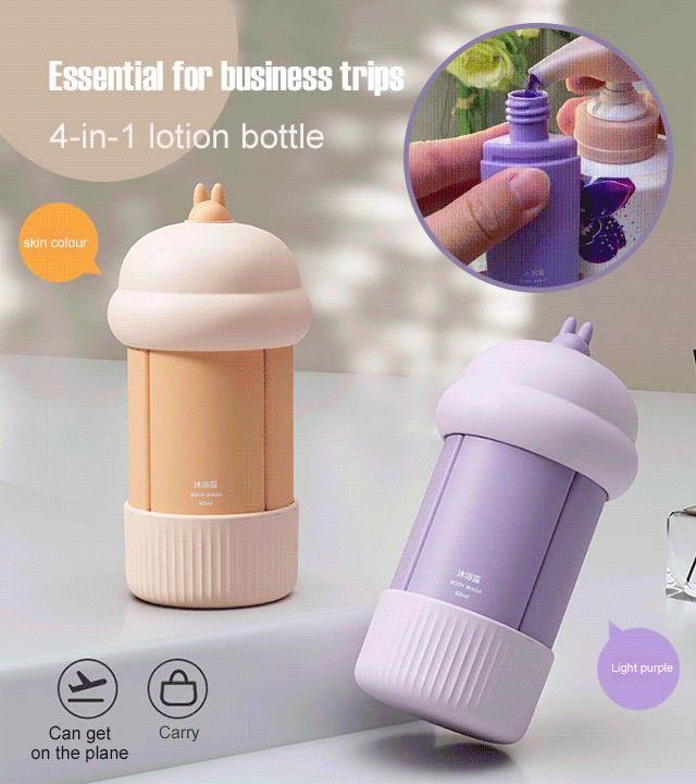 Four-in-One Travel Bottle Set
