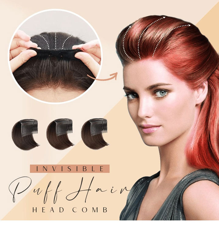 C-shaped seamless wig piece