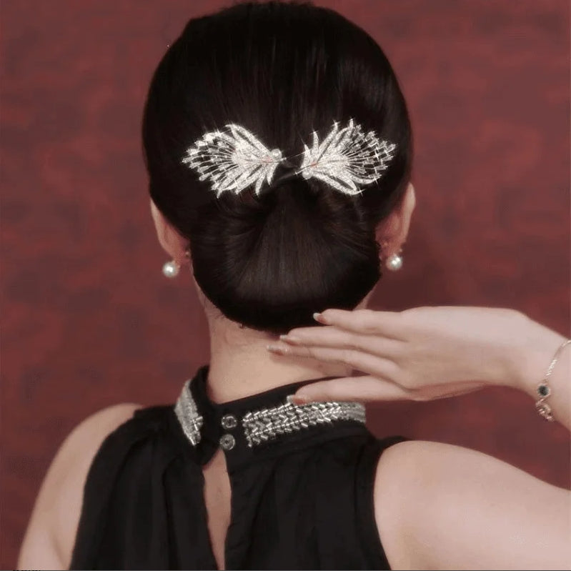 Angel Wings Elegant Hair Bun Maker