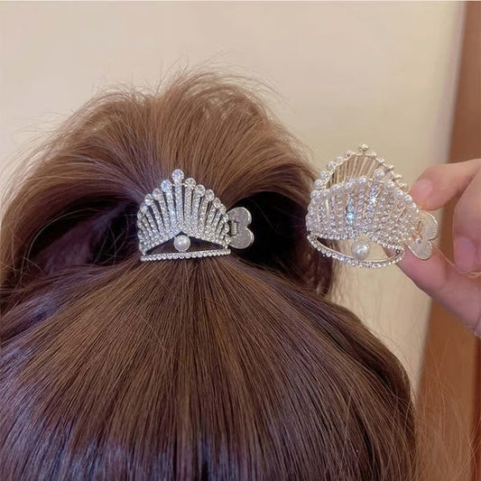 🌲Create noble and elegant temperament - 👑crown hairpin👑