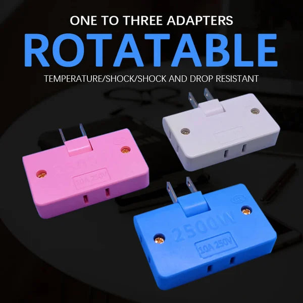 🔥HOT SALE🔥Rotatable Socket Converter One In Three 180 Degree Extension Plug