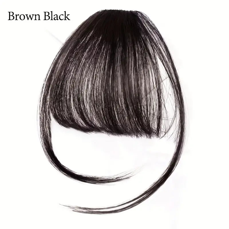 🔥Synthetic 3D Clip-In Bangs Hair Extensions Fringe
