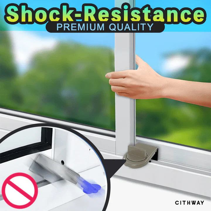 Anti-Thief Safety Sliding Door and Window Security Lock