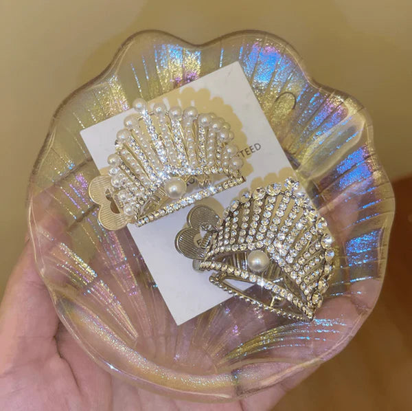 🌲Create noble and elegant temperament - 👑crown hairpin👑