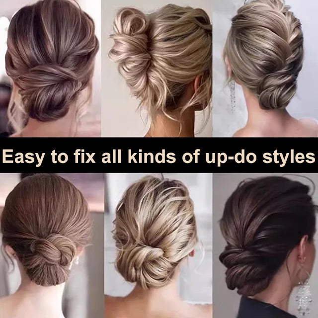 3Pcs Large Size U-Shaped Double Prong Hairpin