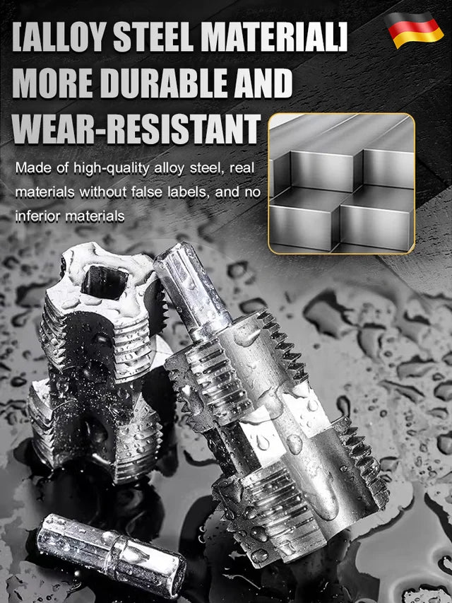 Water pipe inner hole thread opener