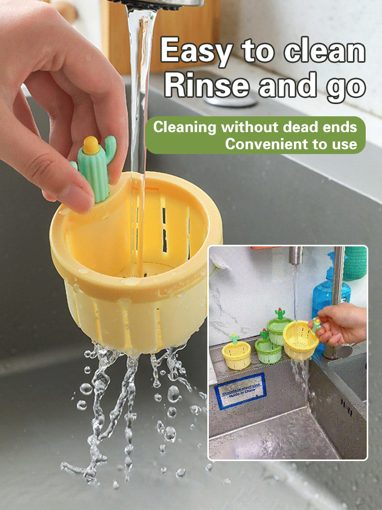 Cactus sink filter basket