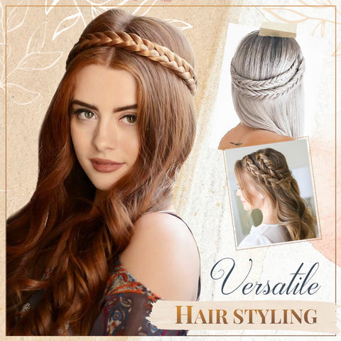 CLASSY BOHO BRAIDED HEADBAND