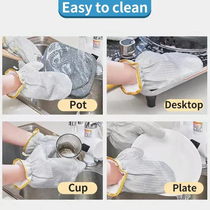 🔥Kitchen Essentials— Dishwashing Wire Gloves✨