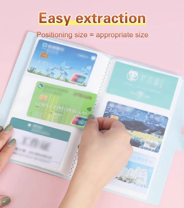 Button-style coin holder booklet