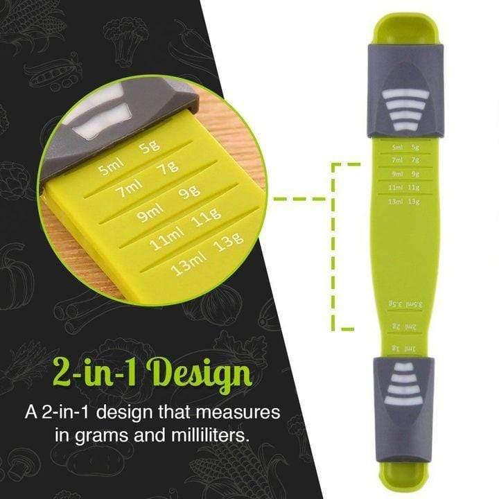 Dual-Head Adjustable Measuring Spoon
