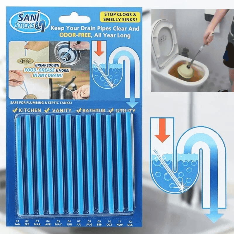 Universal Pipe Decontamination Stick (🔥12Pcs/Set)
