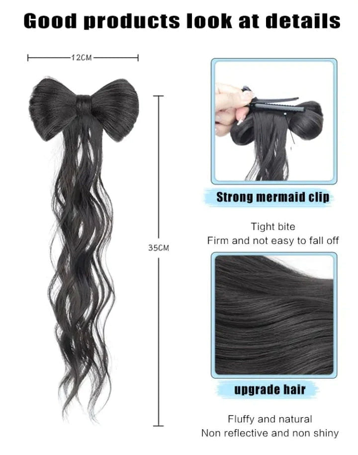 Bow Styling Wig